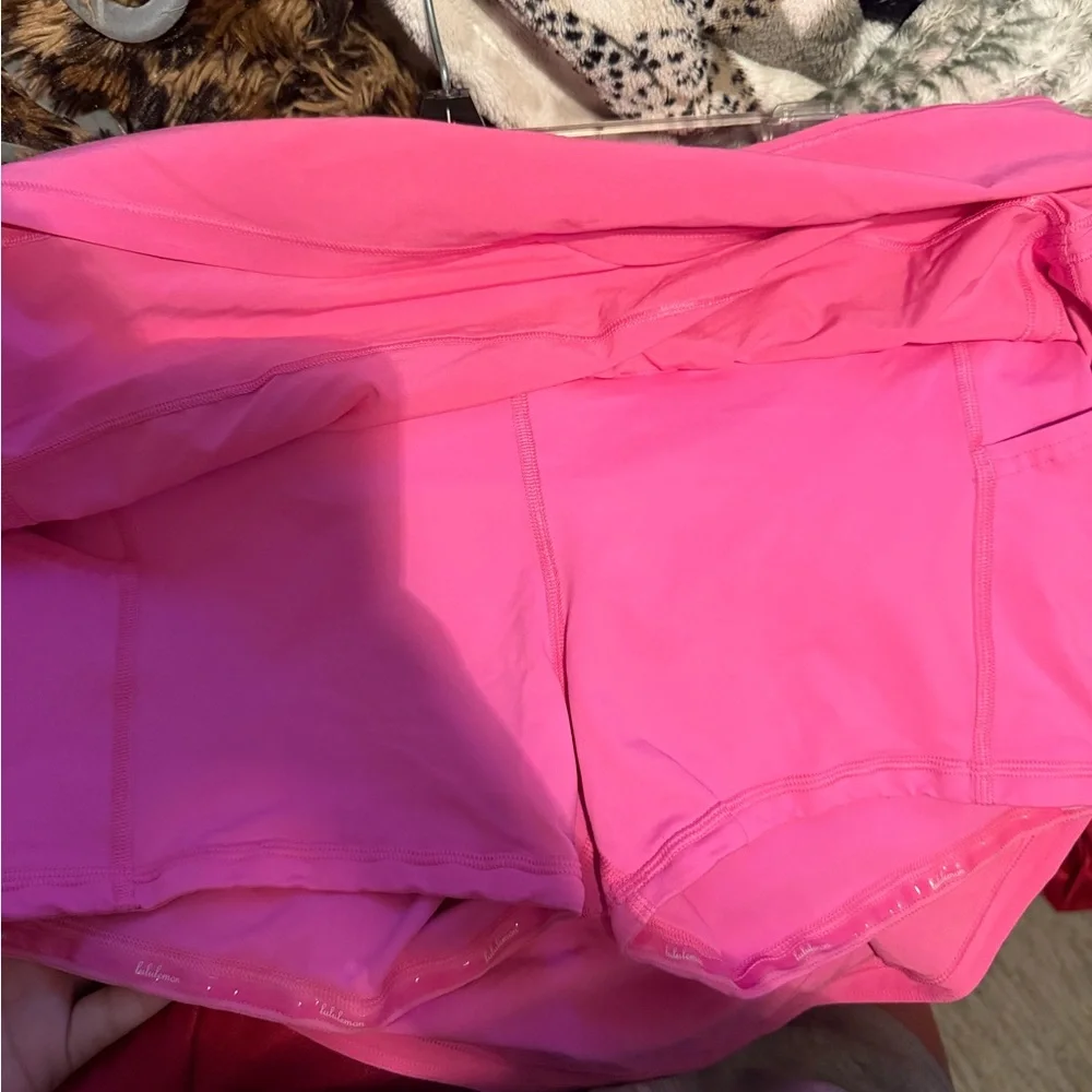Lululemon Athletica Pink Mini Skirt - Picture 3 of 6